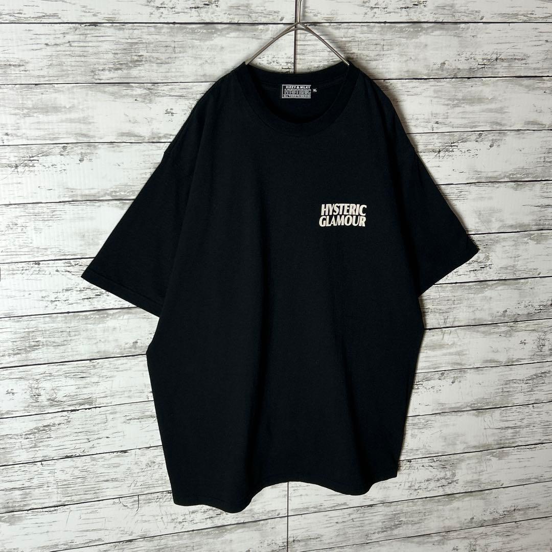 3950M【蛇柄・XL】ヒステリックグラマー☆ヒスガール ビッグロゴ Ｔシャツ