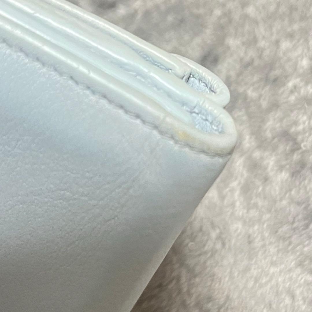BALENCIAGA ミニウォレット　ライトブルー