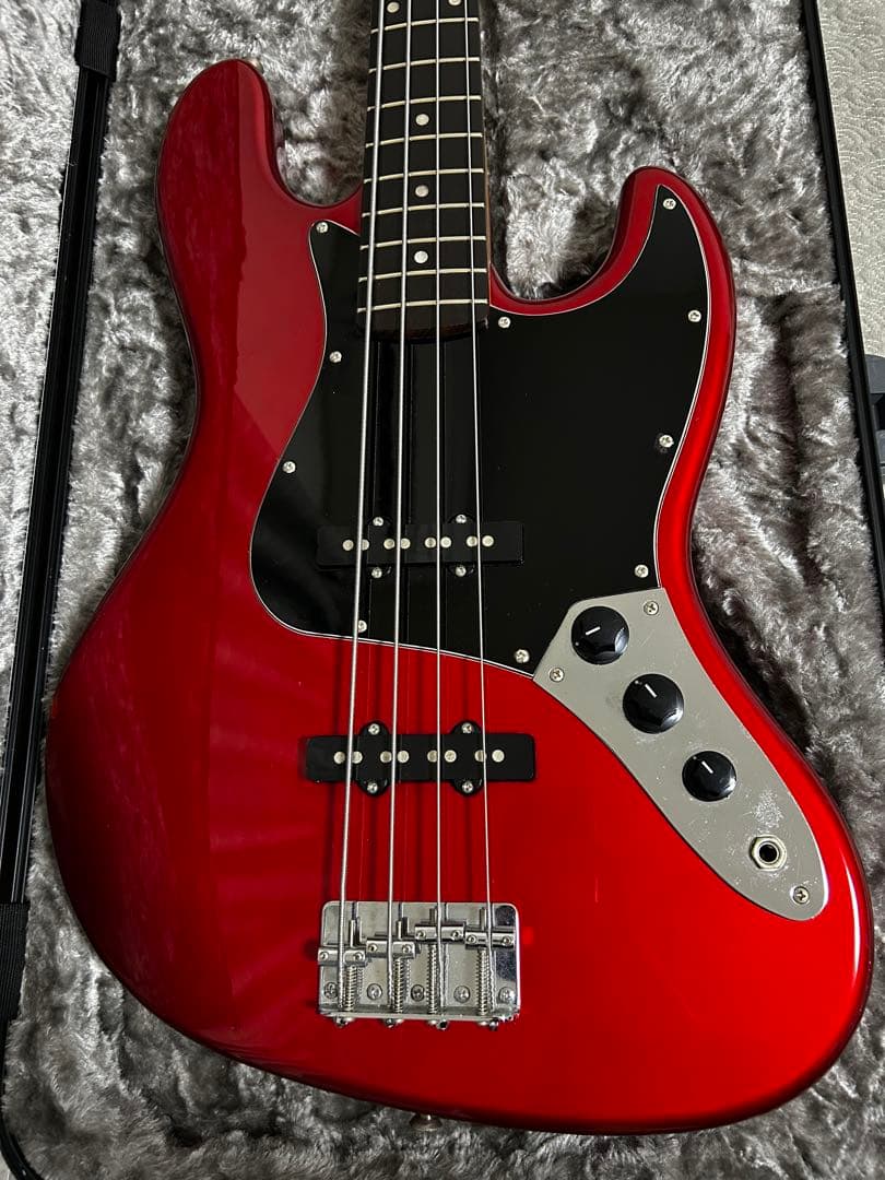 【早い者勝ち値下げしました】Squier Jazz Bass 指板ブラック化加工
