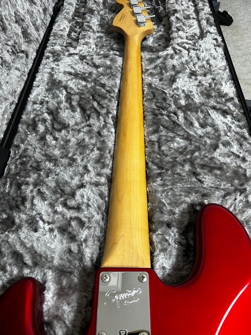 【早い者勝ち値下げしました】Squier Jazz Bass 指板ブラック化加工