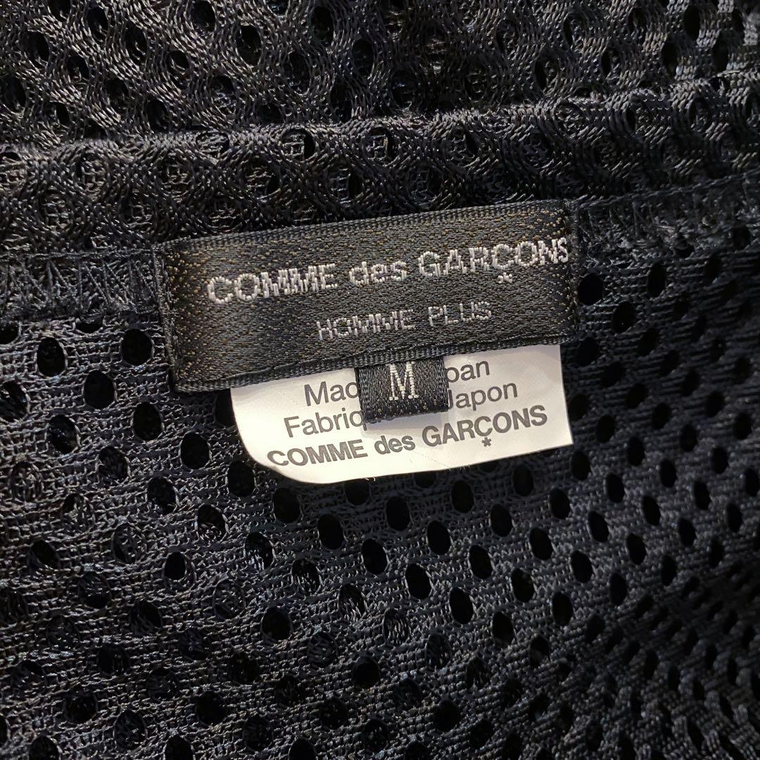 COMME des GARCONS HOMME PLUS メッシュTシャツ 黒
