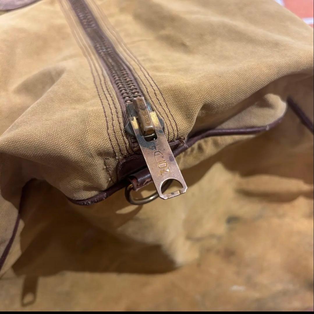1960s LL BEAN キャンバスダッフルバック ボストンバック　ギザタグ