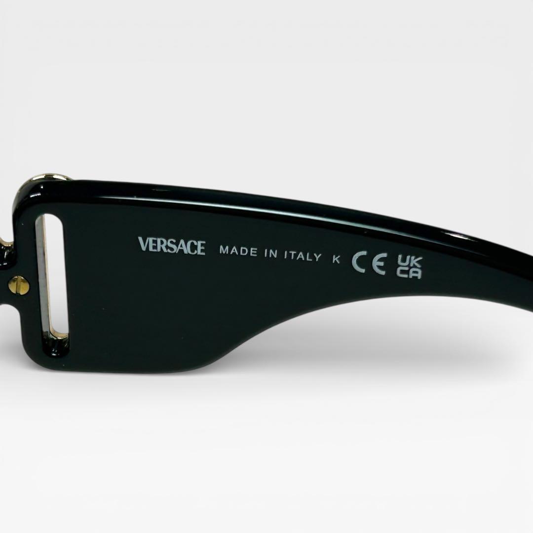 VERSACE ヴェルサーチ メドゥーサ サングラス Y2K ビギー ブラック