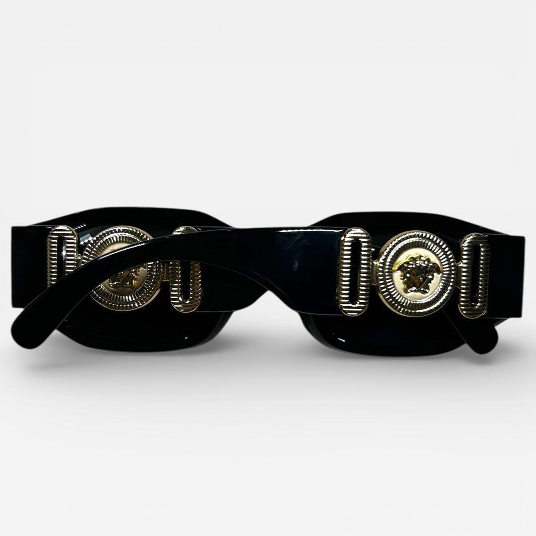 VERSACE ヴェルサーチ メドゥーサ サングラス Y2K ビギー ブラック
