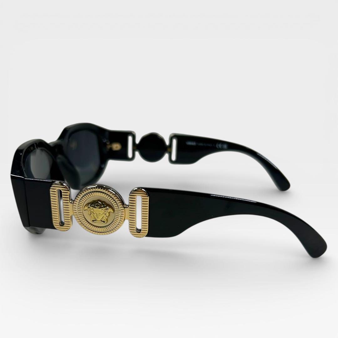 VERSACE ヴェルサーチ メドゥーサ サングラス Y2K ビギー ブラック