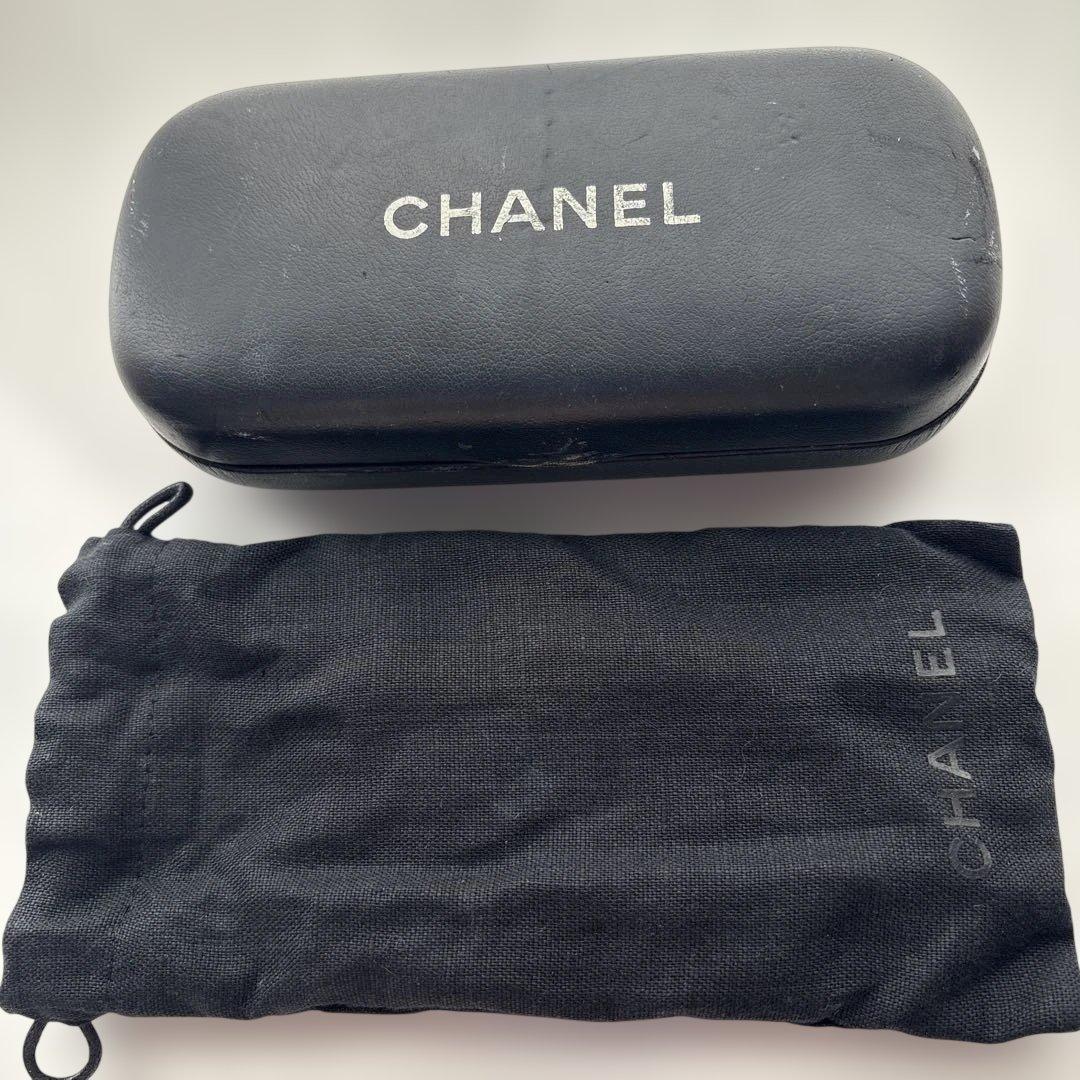 CHANELサングラス 度なし 02462 90405 ケース、箱、袋付き