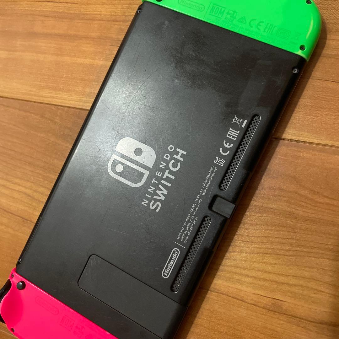 【中古品】Nintendo Switch 本体【付属品不足有り】