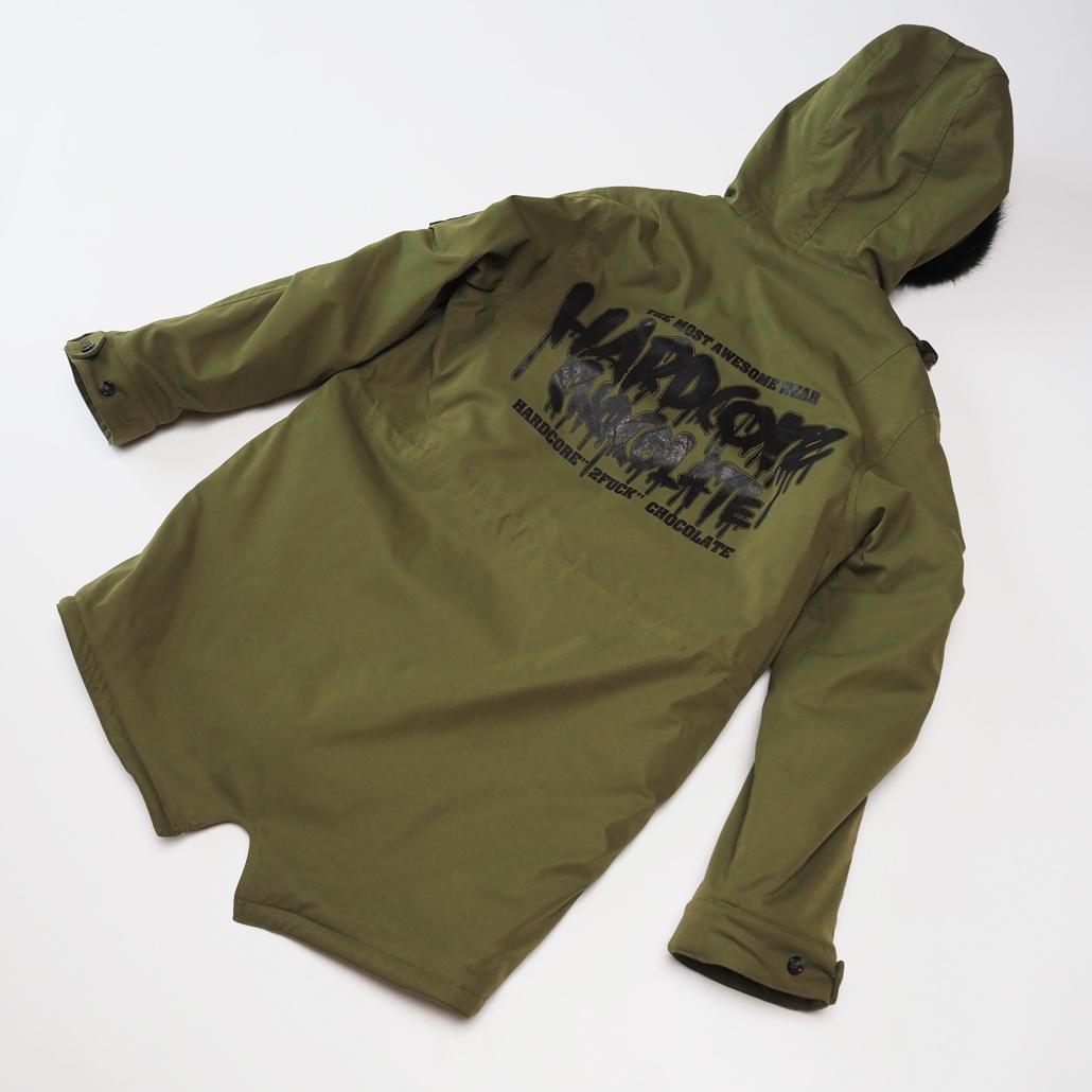 美品 HARDCORE CHOCOLATE M-51 HARDCCモッズコート
