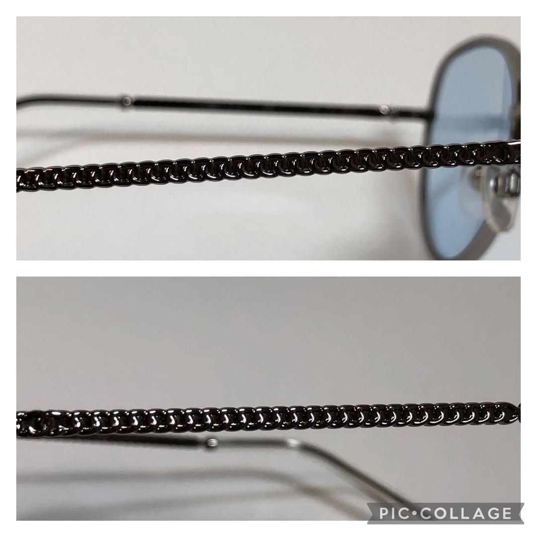 ☆美品☆ CHANEL サングラス アイウェア チェーン シルバー ケース付き♪