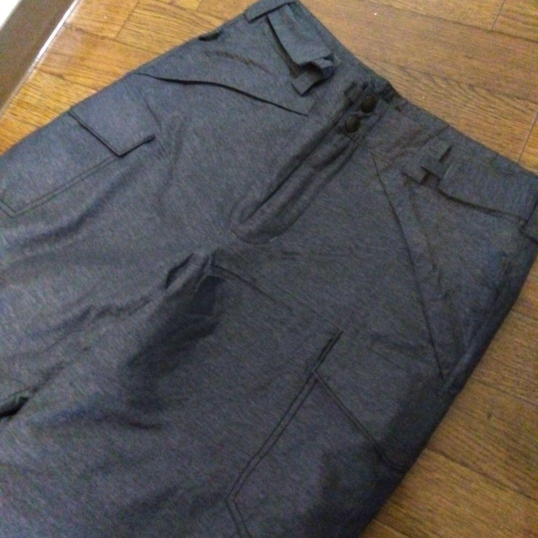 Columbia スノー　パンツ グレー　日本Mサイズ　雪かき