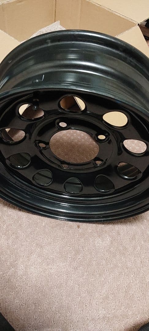 JB74 純正スチールホイール1個　新車外し