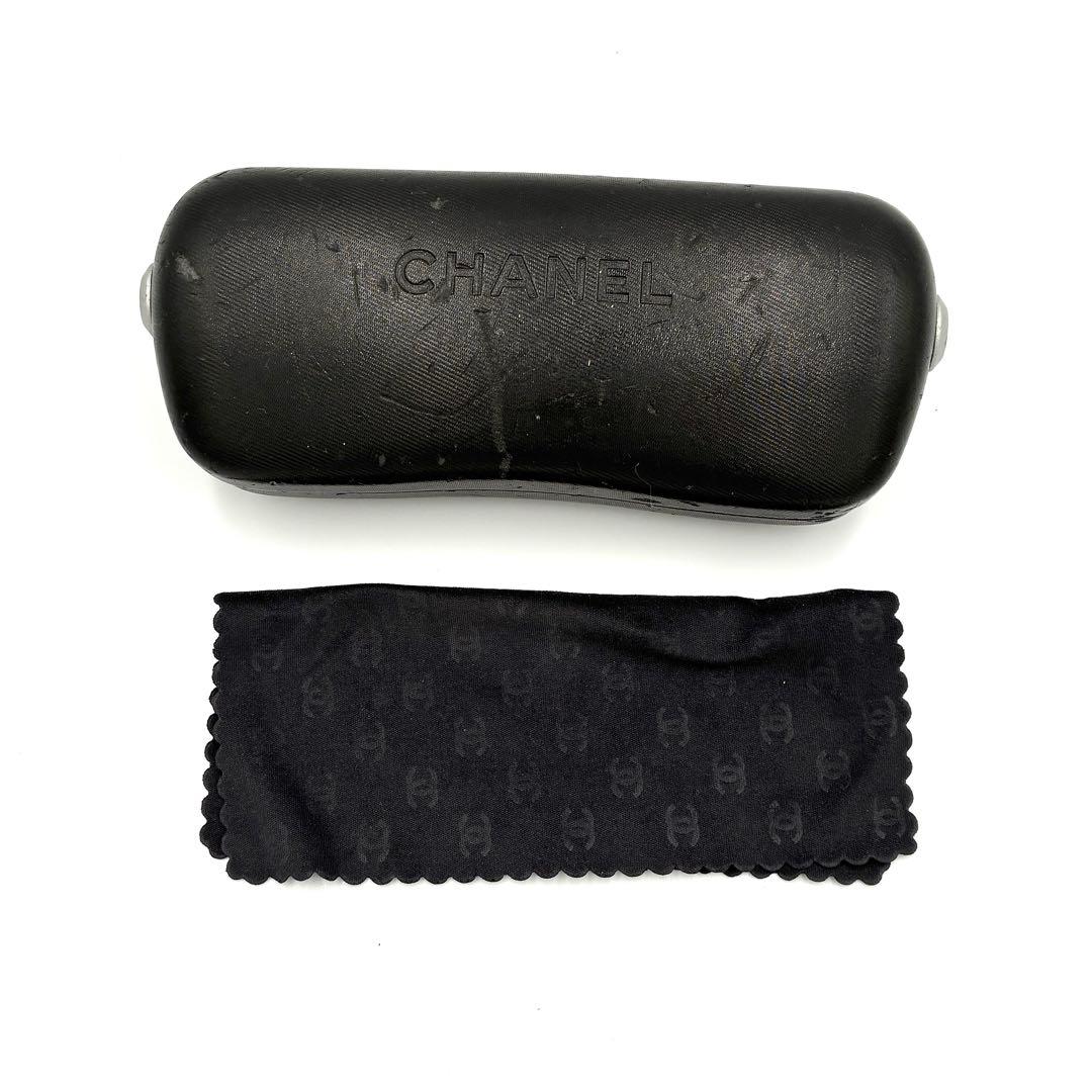 CHANEL サングラス 4093-B リムレス ココマーク ラインストーン