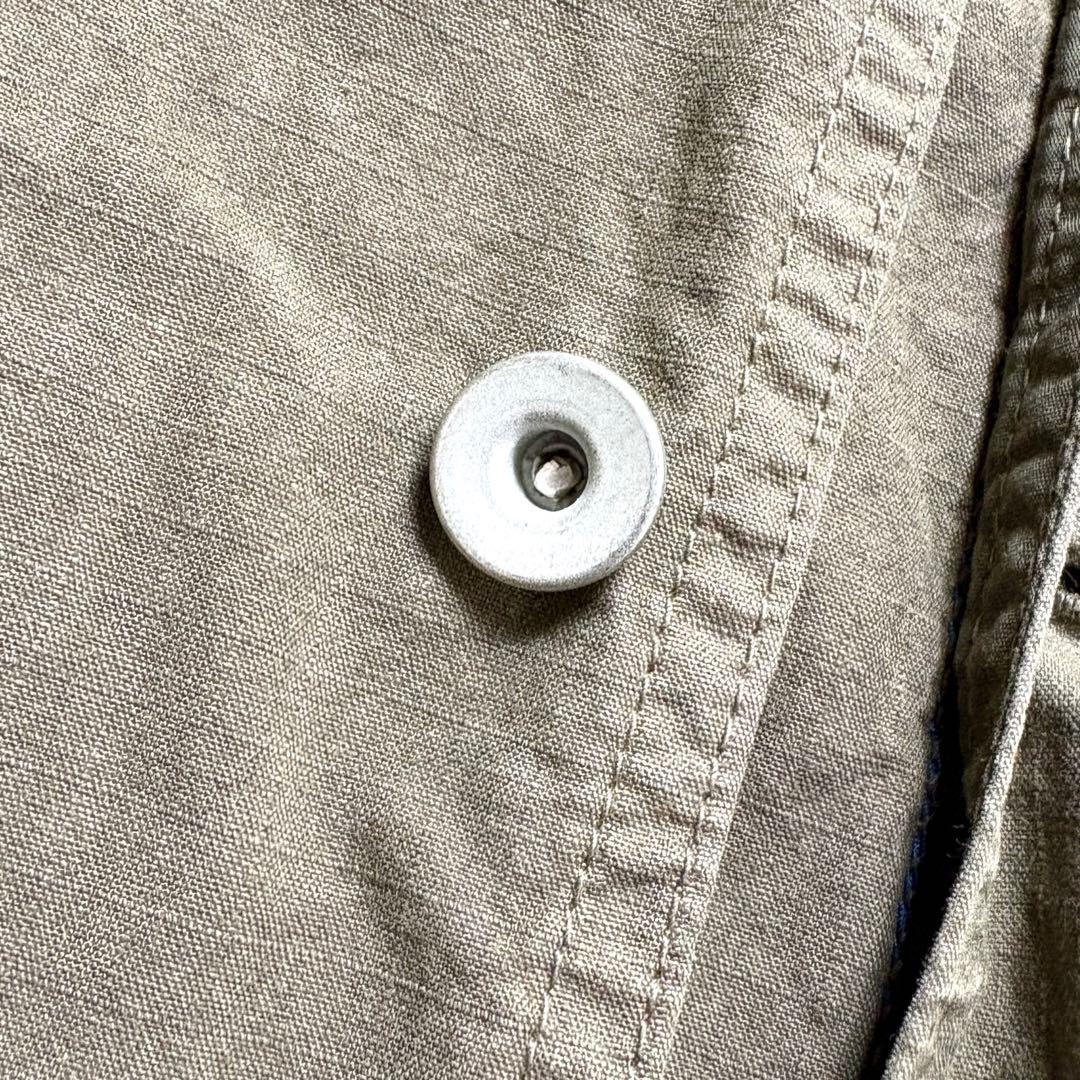 【希少】45rpm リップストッコーチジャケット ブルゾン 銀ボタン 3サイズ
