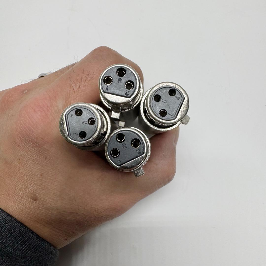 XLR キャノンケーブル 20ｍ 10ｍ 変換プラグ8個