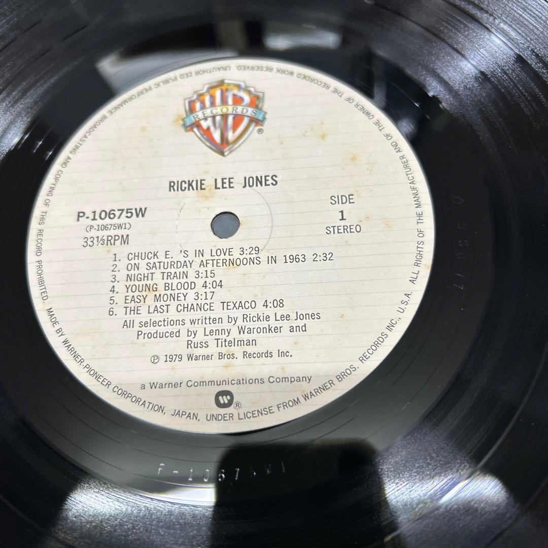 リッキー・リー・ジョーンズ／浪漫　　　 LPレコード