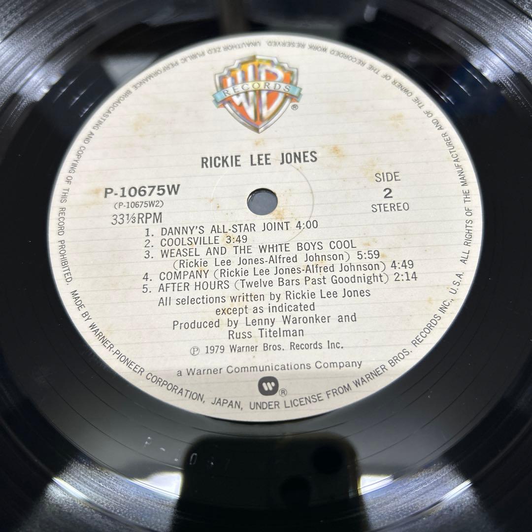 リッキー・リー・ジョーンズ／浪漫　　　 LPレコード