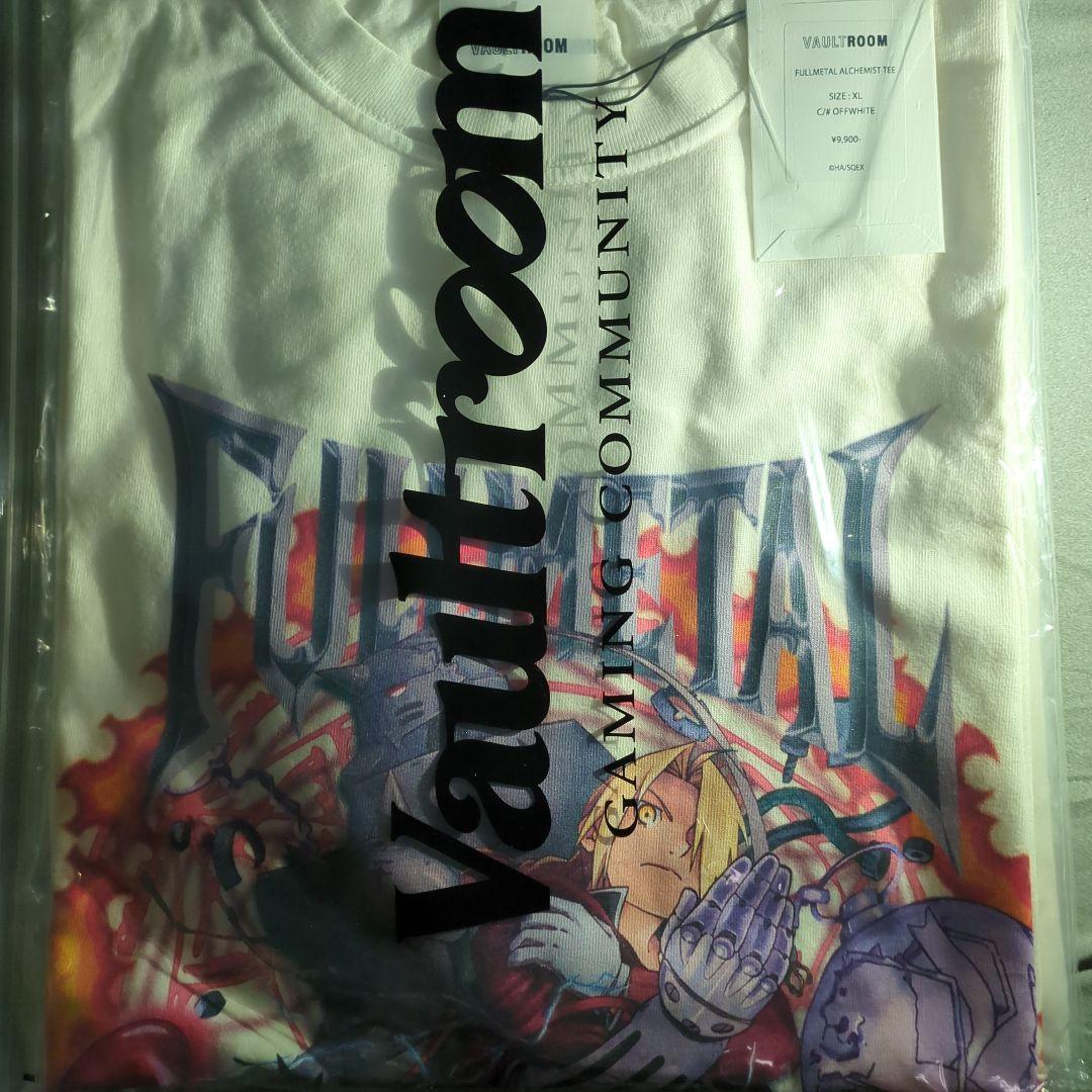 XLサイズ vaultroom 鋼の錬金術師 Tシャツ 新品未開封