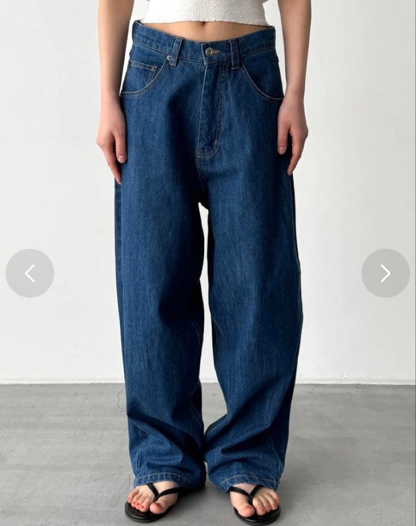 【choice_cnl】テーパード デニムパンツ サイズ1 CANAL JEAN