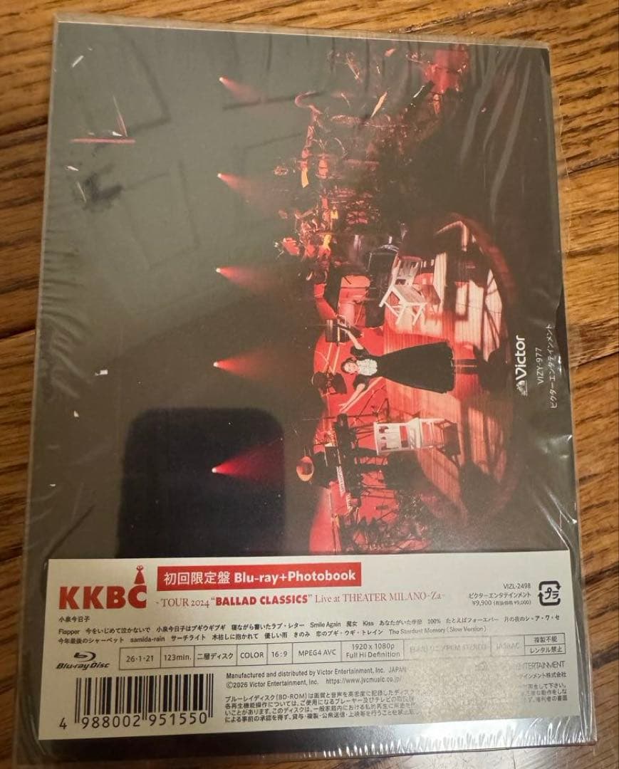 小泉今日子/KKBC～BALLAD CLASSICS Blu-ray 新作❗️