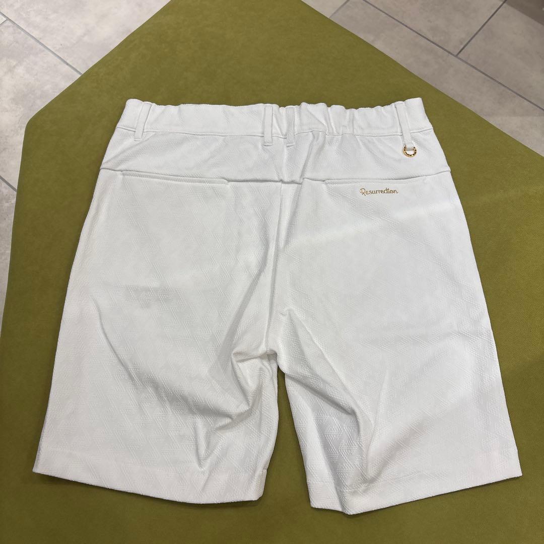 レザレクション ゴルフパンツ ホワイト XL