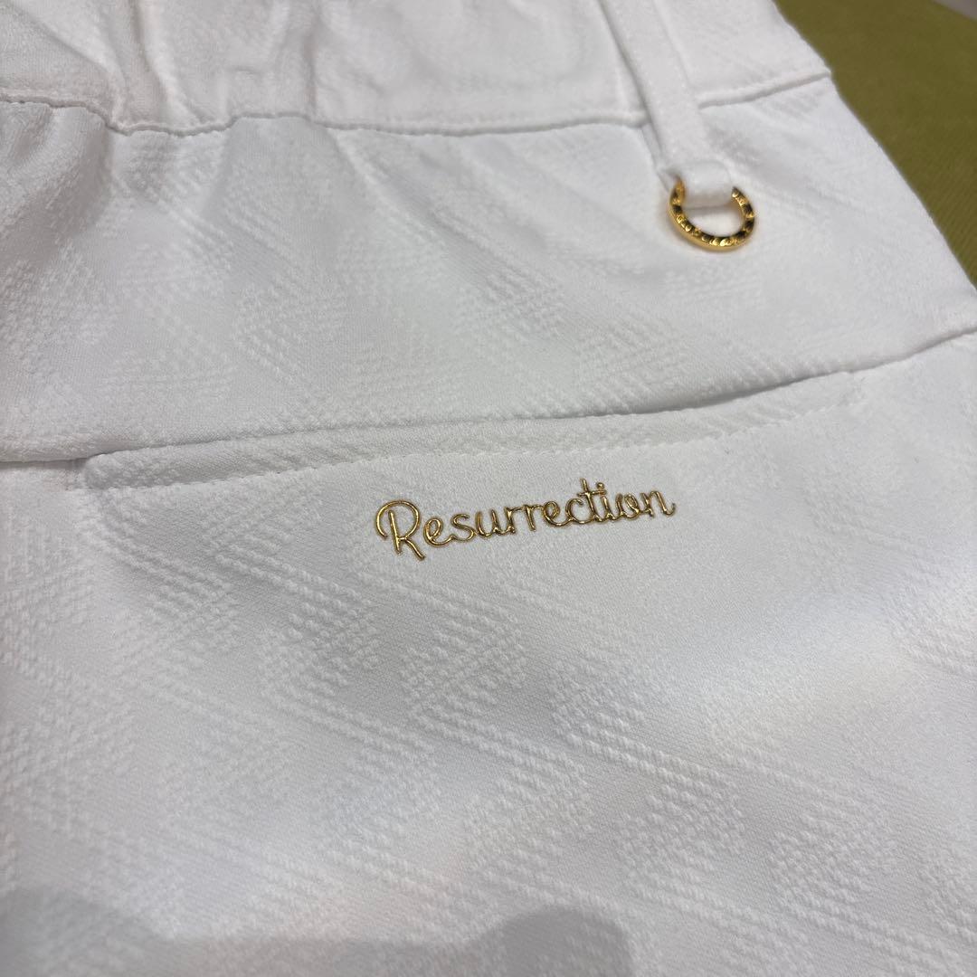レザレクション ゴルフパンツ ホワイト XL