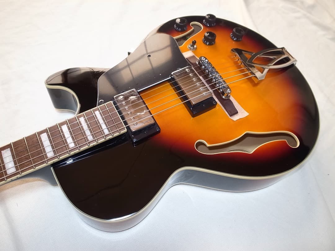 マ*ヨ様 新同　Ibanez AG75-BS フルアコ　2020年製　ほぼ未使用