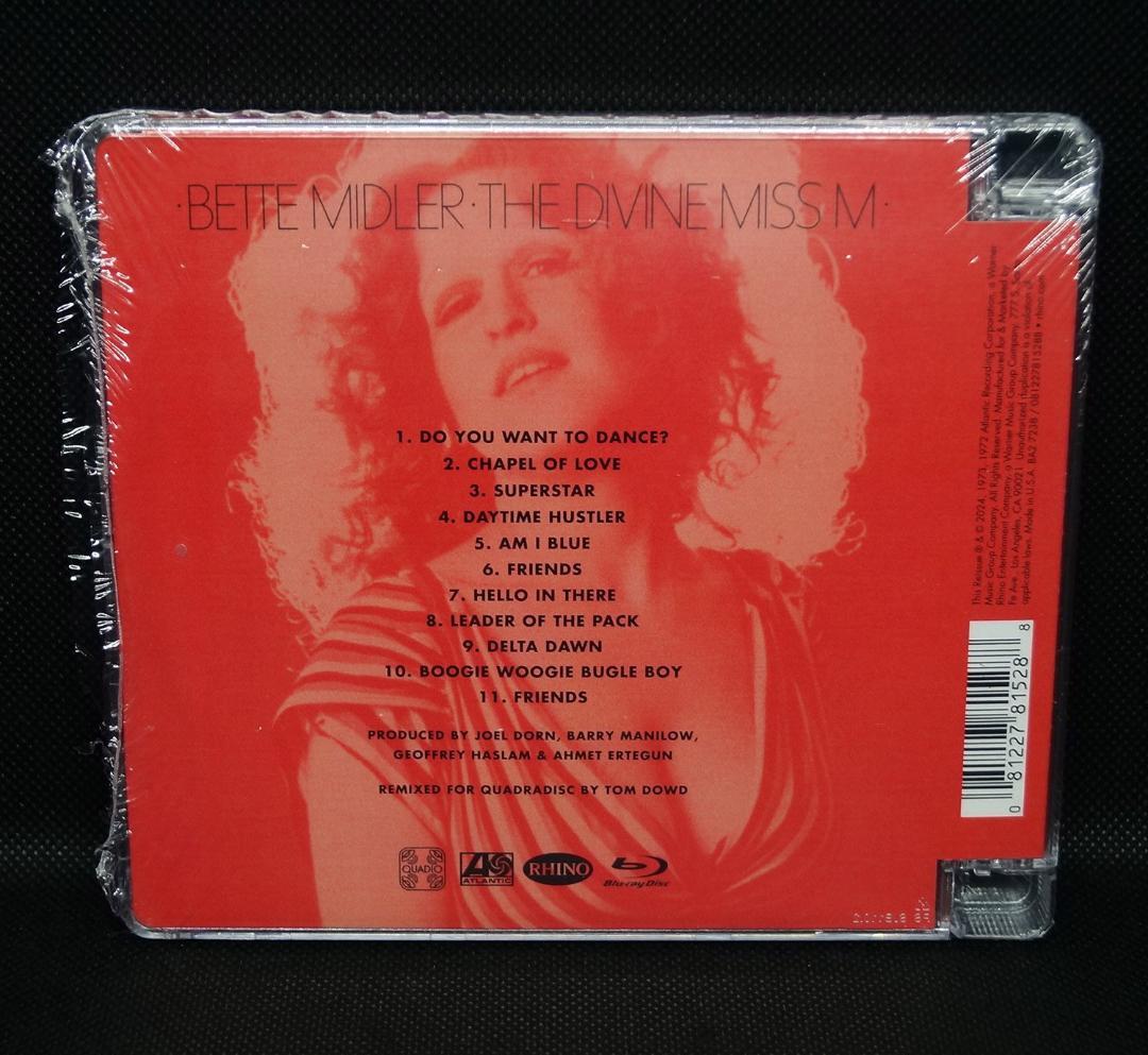 【中古Blu-ray Audio】ベット・ミドラーアメリカが生んだ最後のシンガー