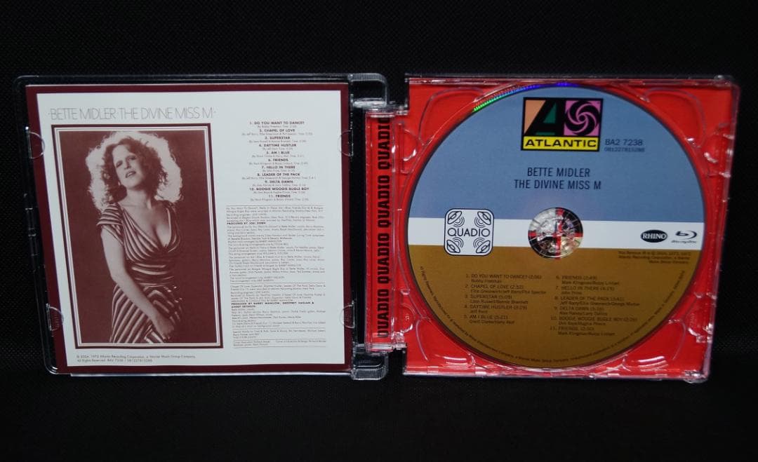 【中古Blu-ray Audio】ベット・ミドラーアメリカが生んだ最後のシンガー