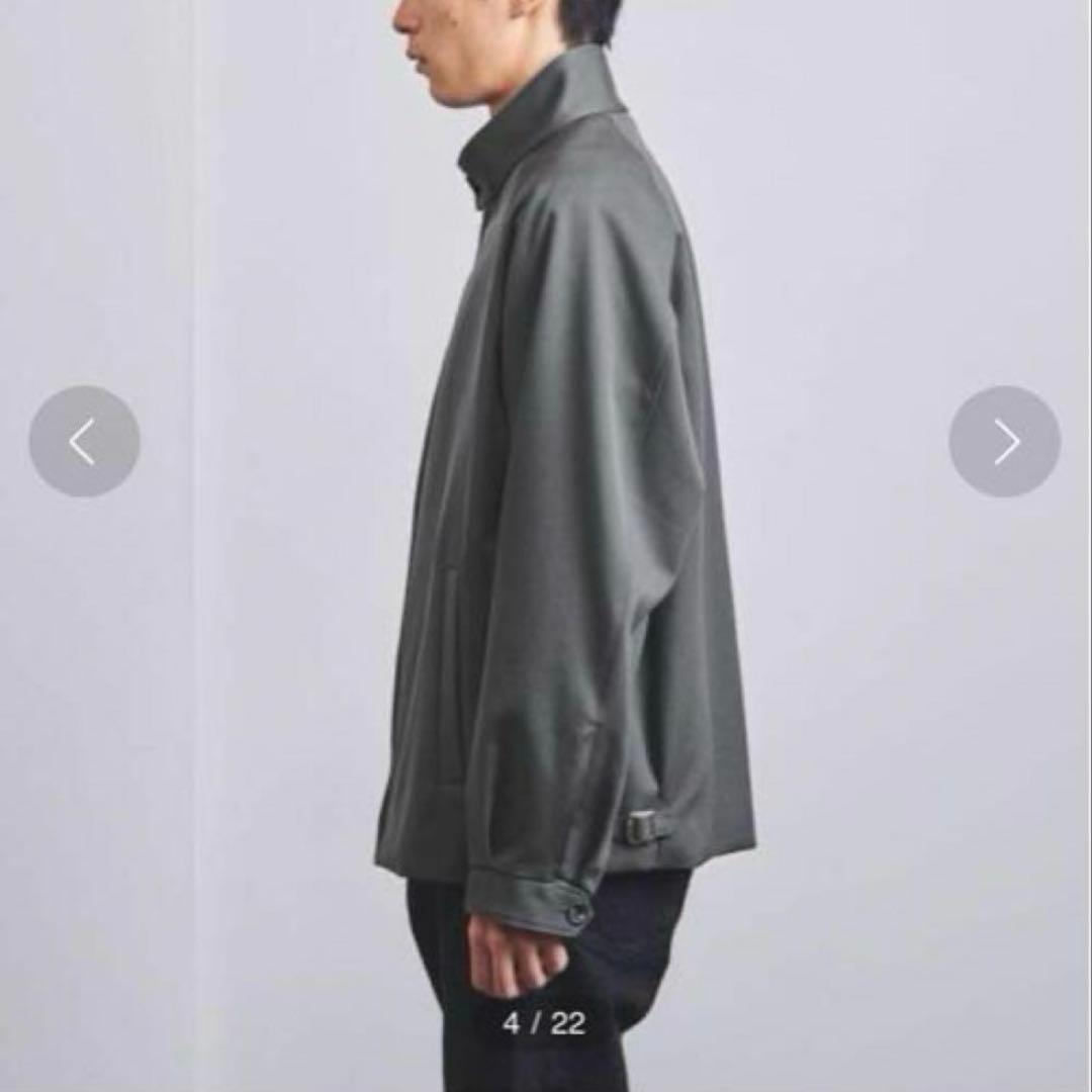 【定価￥57200】上質 ハリントンジャケット XL グレー ギャバジン G8