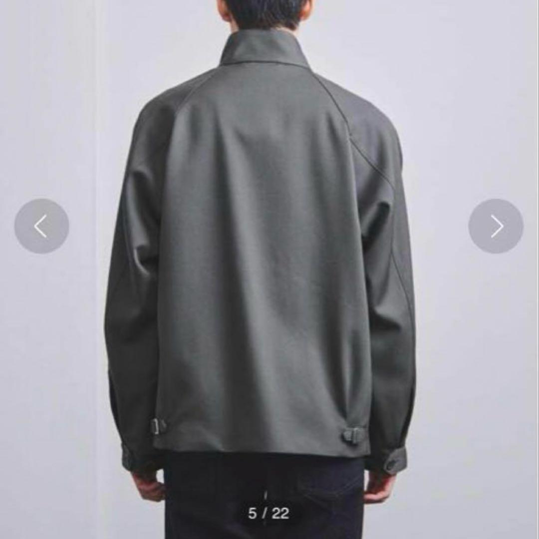 【定価￥57200】上質 ハリントンジャケット XL グレー ギャバジン G8