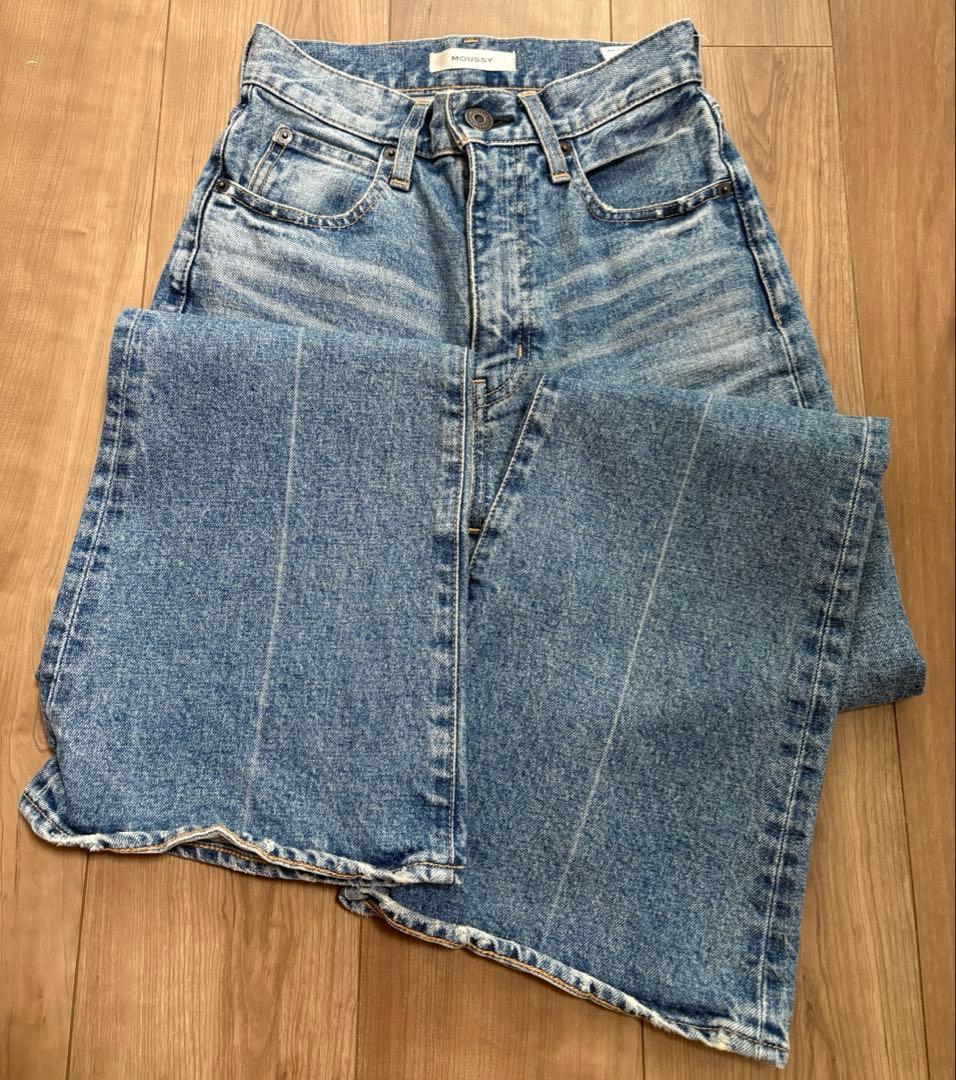 MOUSSY MVS FLARE フレアデニム 24