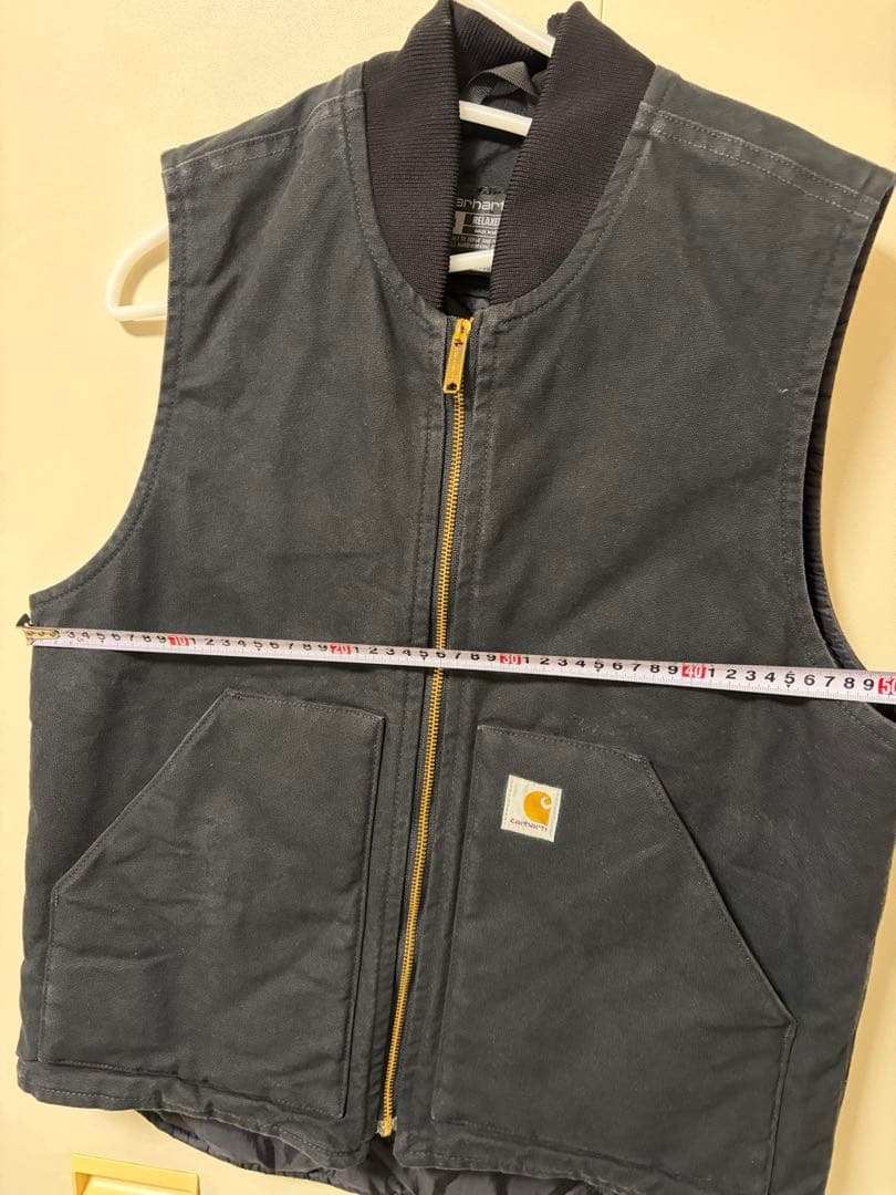 Carhartt 黒 ベスト Mサイズ