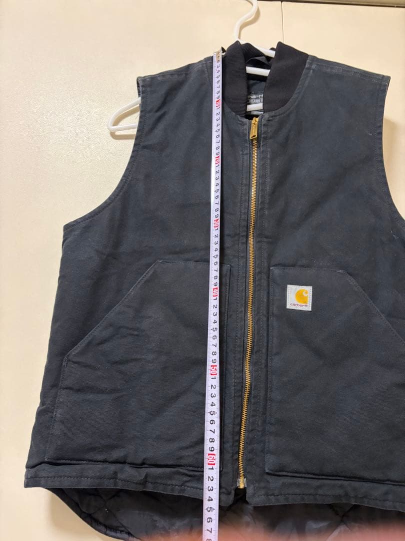 Carhartt 黒 ベスト Mサイズ