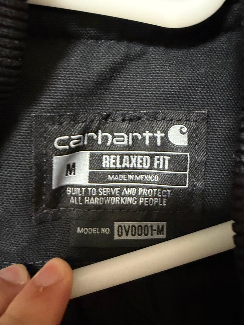 Carhartt 黒 ベスト Mサイズ