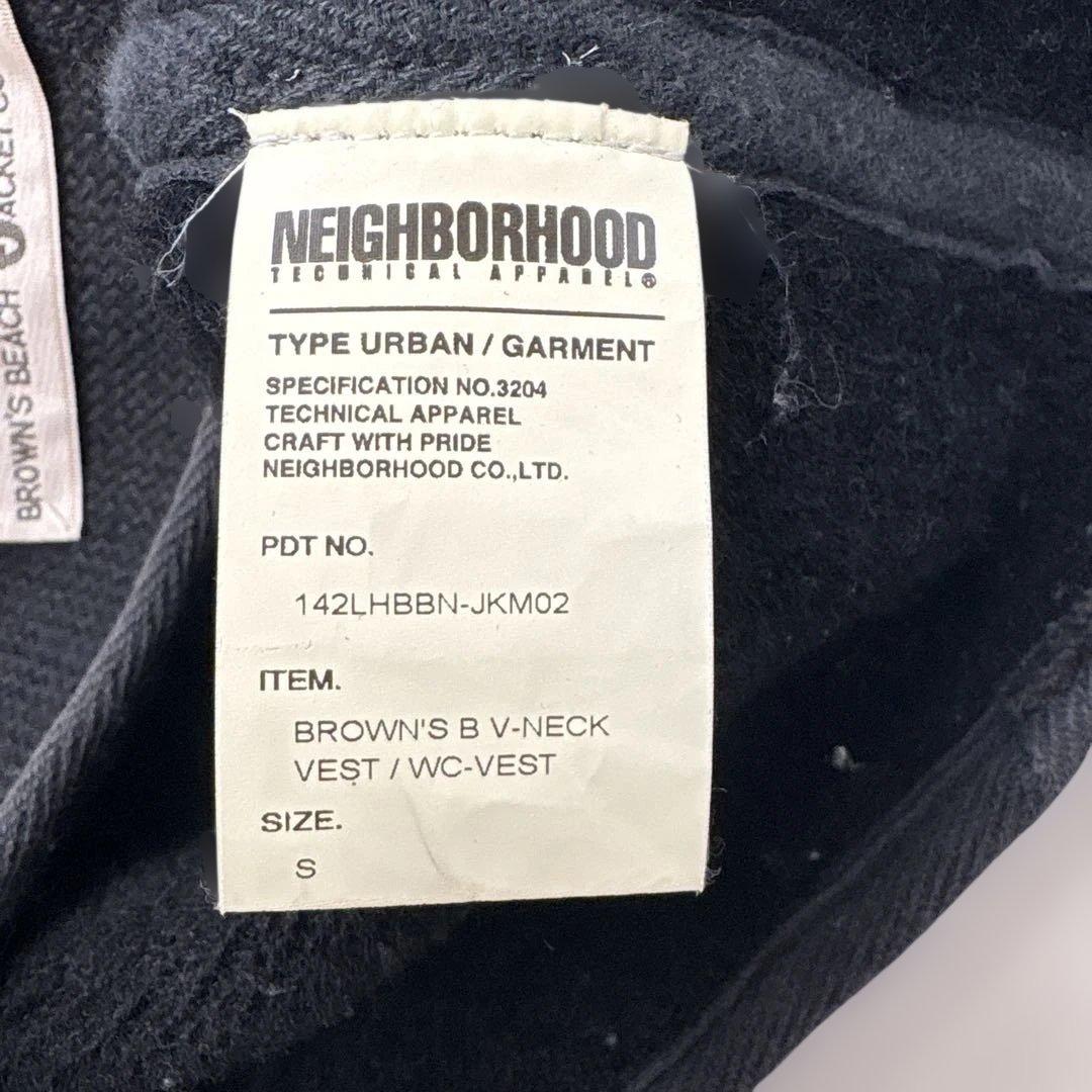 トップス neighborhood browns beach v-neck vest