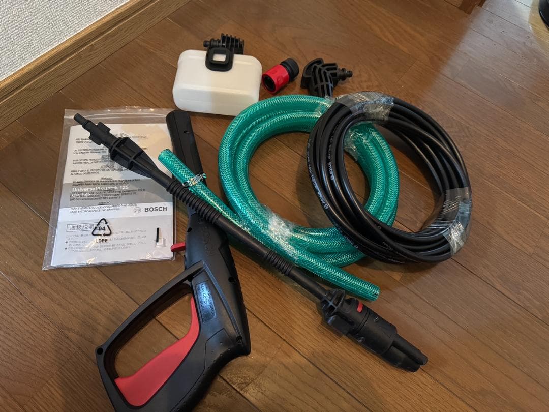 【値下げOK】ボッシュ (Bosch)高圧洗浄機 UA125特別セット