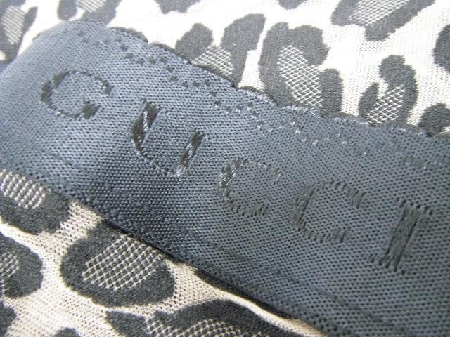 未使用 GUCCI グッチ レオパード柄 ヒョウ柄 タイツ