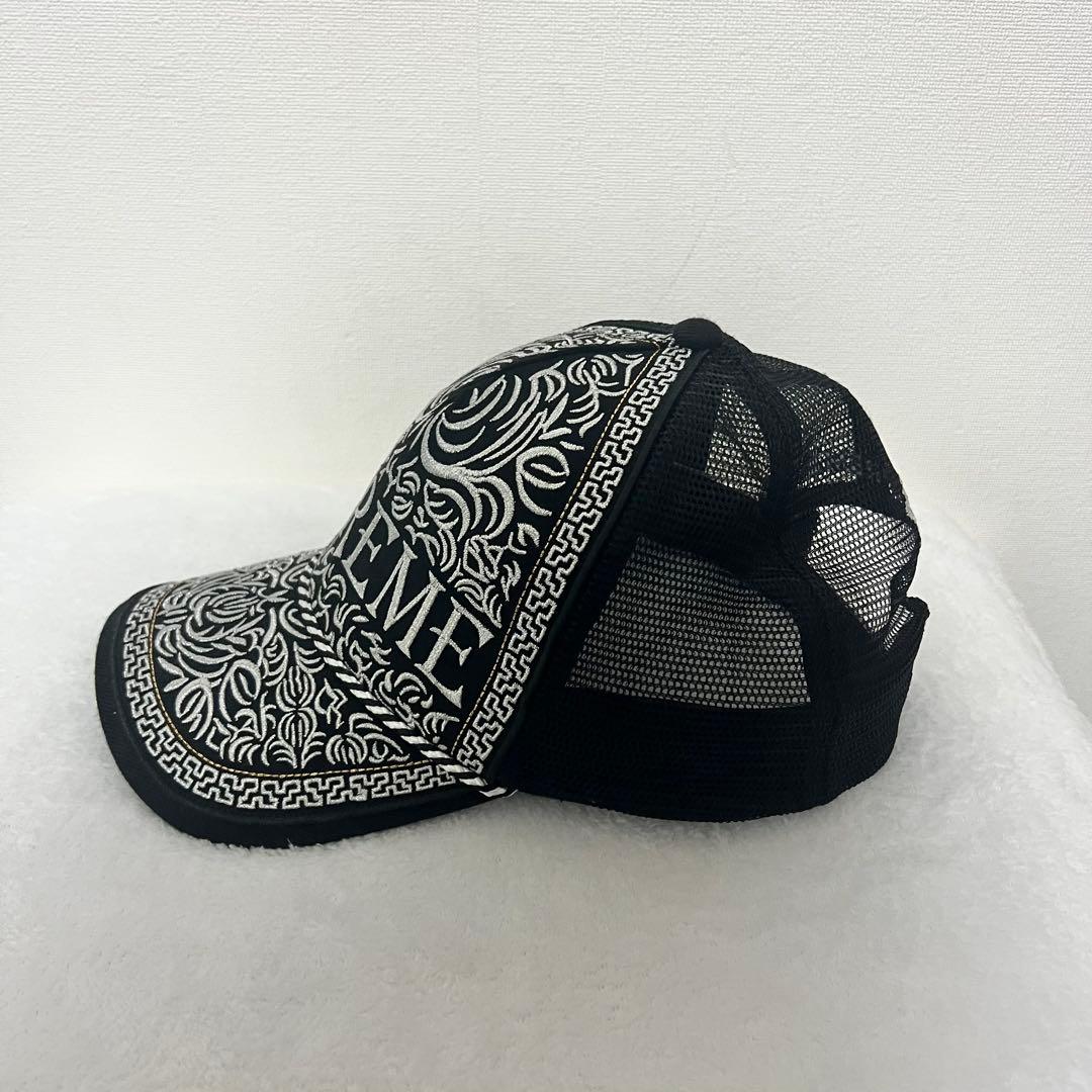 帽子 supreme vaquero mesh back 5-panel black