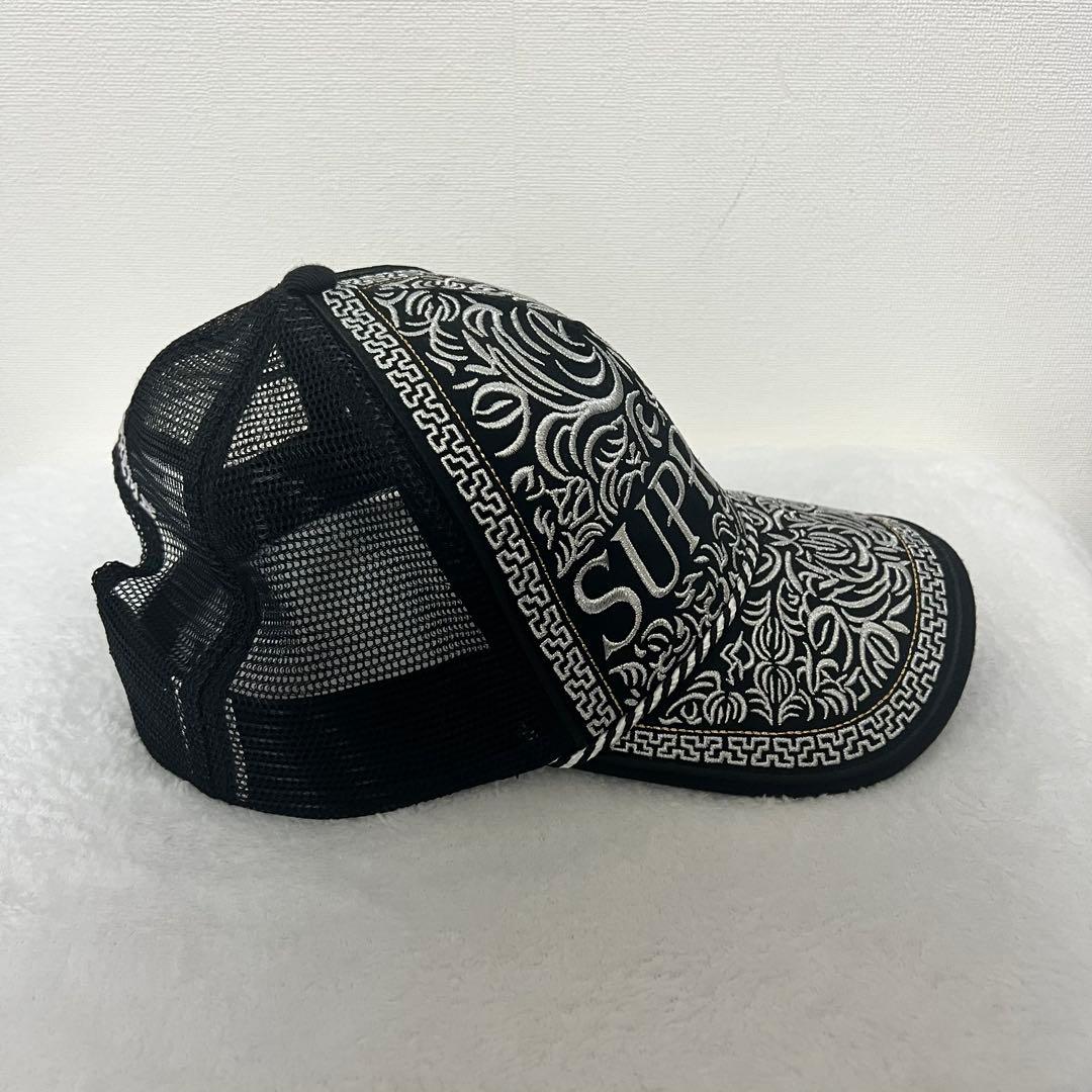 帽子 supreme vaquero mesh back 5-panel black