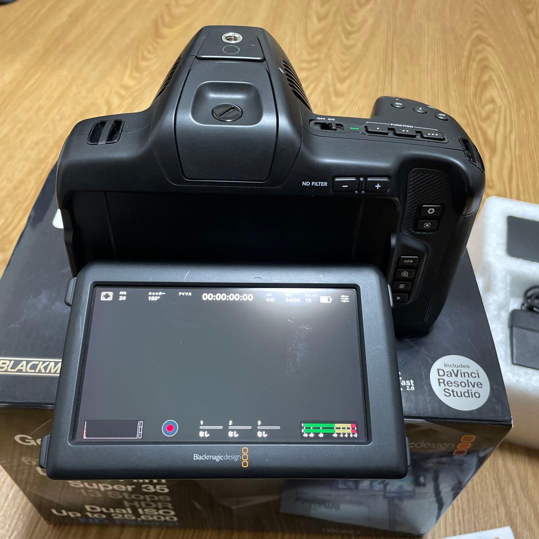 ビデオカメラ Blackmagic Pocket Cinema Camera 6K Pro
