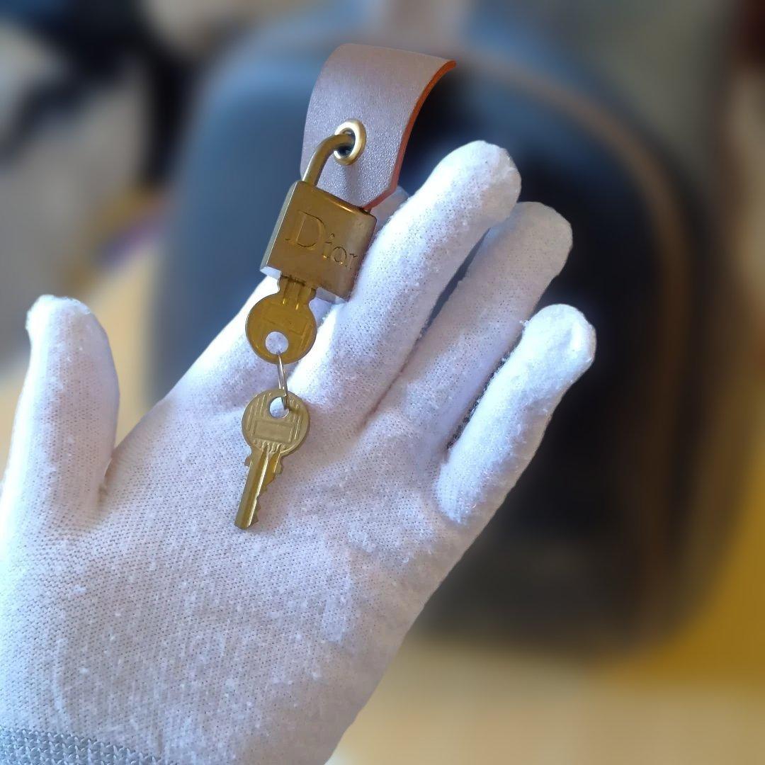 Christian Dior ボストンバッグ ブラウン ハニカム