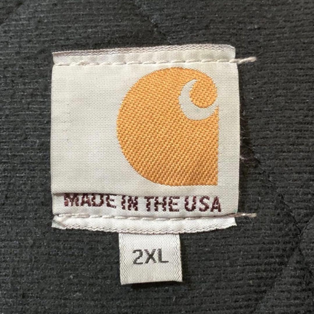 週末値下げ 『USA製』carhartt アクティブジャケット 企業ワッペン