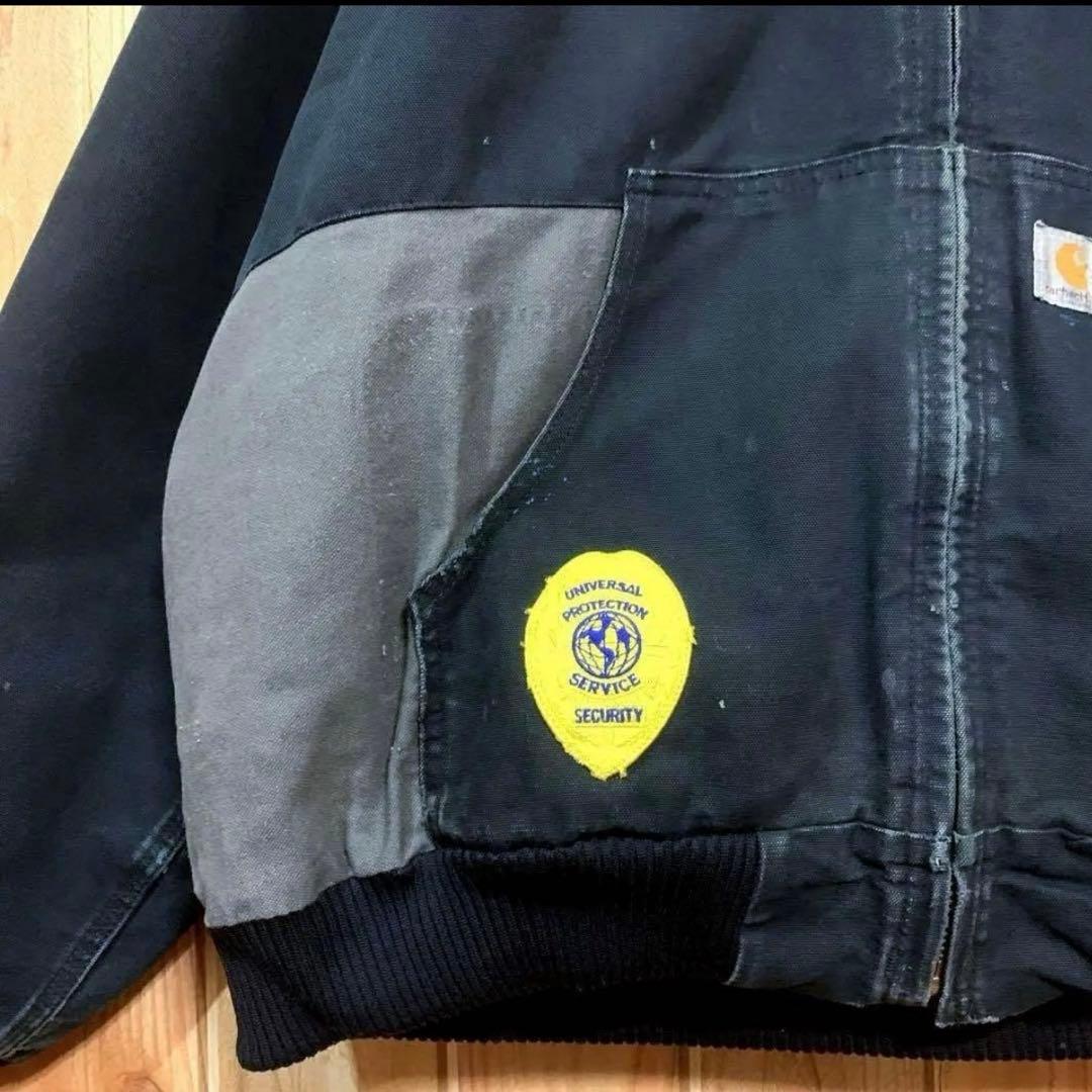 週末値下げ 『USA製』carhartt アクティブジャケット 企業ワッペン
