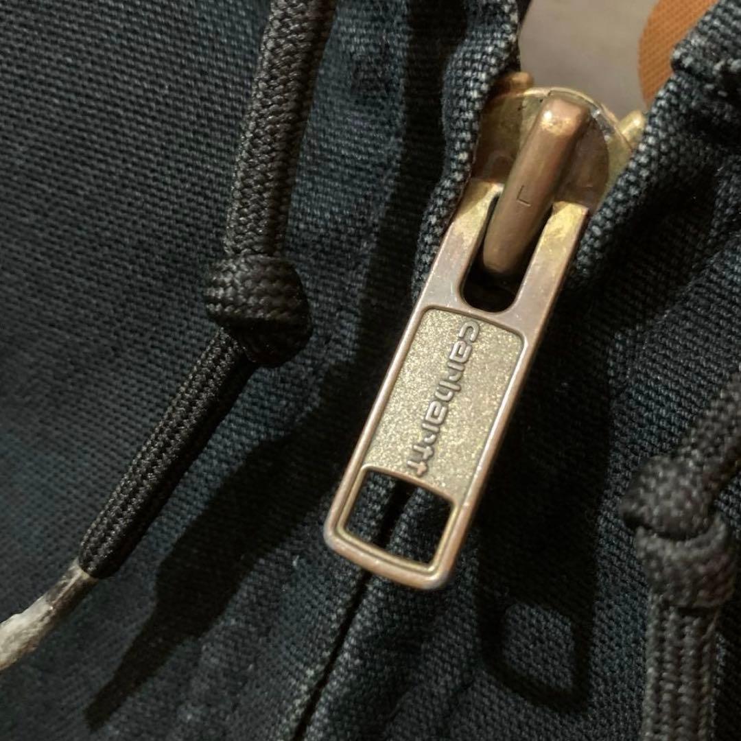 週末値下げ 『USA製』carhartt アクティブジャケット 企業ワッペン