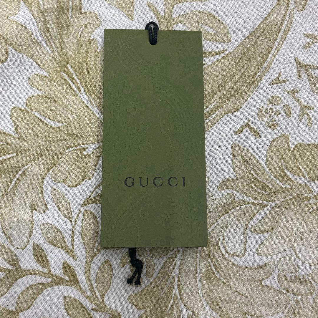GUCCI ロング スカート フレア ブラック 赤ステッチ グッチ ティアード