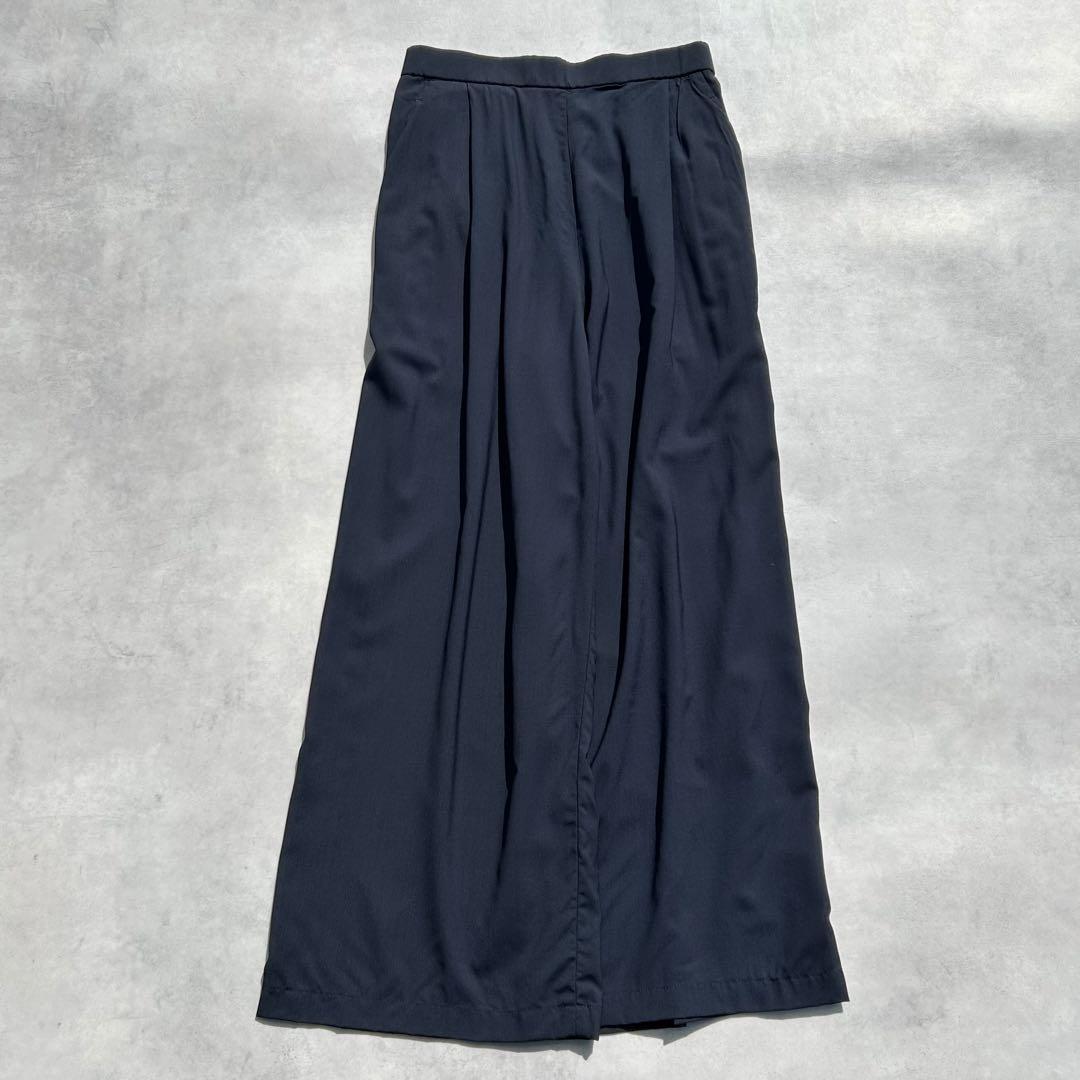 ドゥーズィエムクラス　SPWOOLシャツジャケット&パンツ　ネイビー　24AW