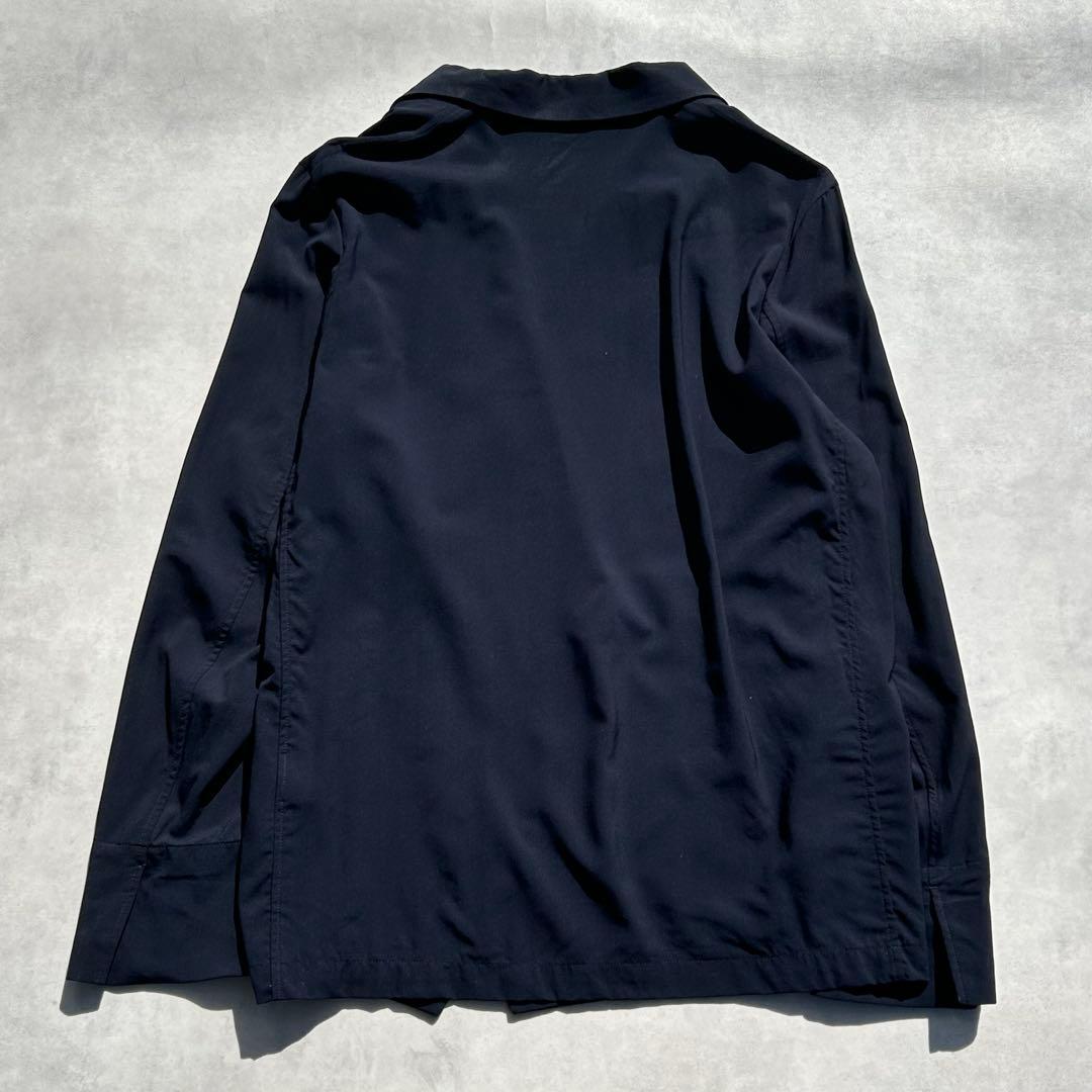 ドゥーズィエムクラス　SPWOOLシャツジャケット&パンツ　ネイビー　24AW