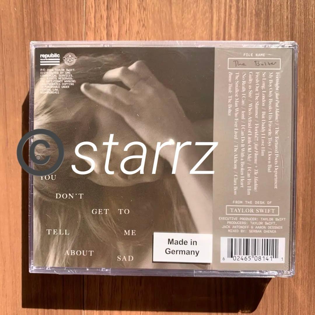 洋楽 Taylor Swift TORTURED POETS DEPARTMENT