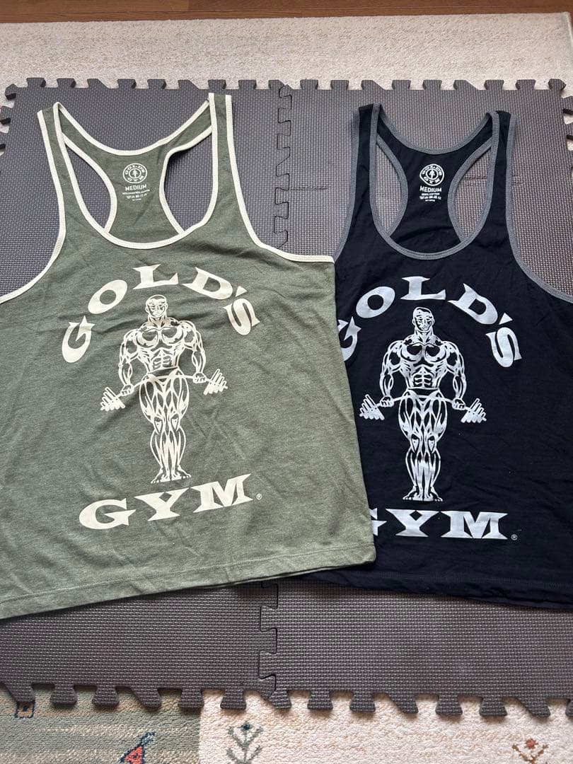GOLD'S GYM タンクトップ Mサイズ 2枚セット