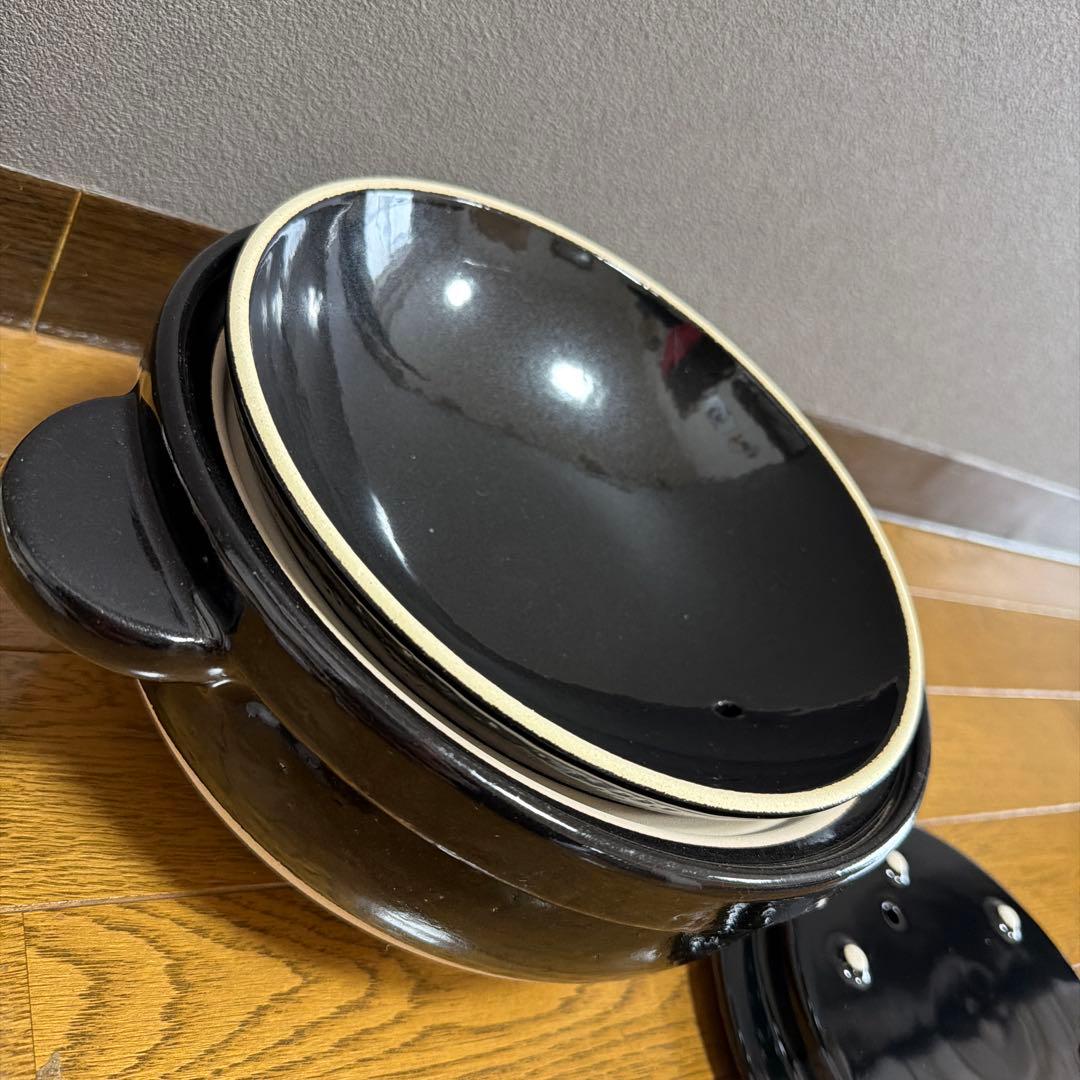 未使用品 長谷園 かまどさん 三合炊き